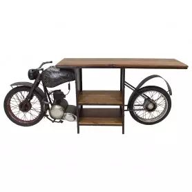 Barra de bar moto antigua