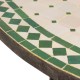 Mesa mosaico 120cm verde - Imagen 3