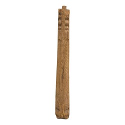 Columna de madera de teca antigua