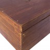 Caja de costura de madera