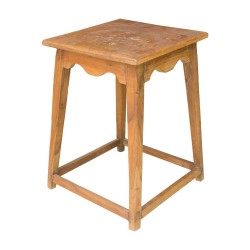 Mesa auxiliar madera rústica-vintage