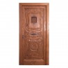 Puerta de madera modelo Aranjuez tallada