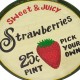 Bandeja vintage Strawberries - Imagen 2