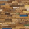 Cabecero de madera de teca acabado colores