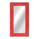 Espejo de madera rojo - Imagen 1