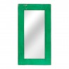 Espejo de madera verde