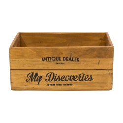 Caja de madera Antique Dealer