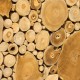 Cabecero madera suwar marco forja - Imagen 2
