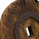 Rueda antigua madera y metal - Imagen 2