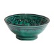 Cuenco cerámica 12cm verde agua-negro - Imagen 1