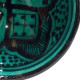 Cuenco cerámica 12cm verde agua-negro - Imagen 3