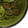 Cuenco cerámica 12cm verde-negro