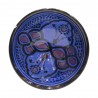 Cuenco cerámica 12cm azul-negro