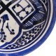 Cuenco cerámica 12cm blanco-azul - Imagen 3