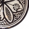 Cuenco cerámica 12cm blanco-negro