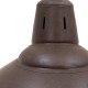 Lámpara colgante metálica semicircular - Imagen 2