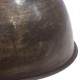 Lámpara colgante metálica bombín - Imagen 2