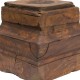Portavelas de madera tallada - Imagen 2