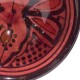 Cuenco cerámica 10cm rojo - Imagen 3