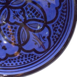 Cuenco cerámica 21cm azul