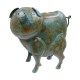 Cerdo chapa grande azul - Imagen 1