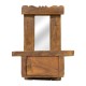 Espejo madera con cajón - Imagen 1