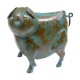 Cerdo chapa pequeño azul - Imagen 1
