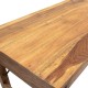 Mesa plegable madera rústica - Imagen 3