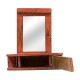 Espejo madera con cajón rojo - Imagen 2