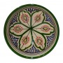 Cuenco cerámica 15cm verde y blanco - Imagen 2