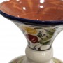 Jarrón cerámica dibujo artesanal floral - Imagen 2