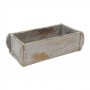 Caja de madera decorativa molde gris - Imagen 1