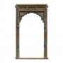 Arco antiguo de madera tallado policromado  - Imagen 1
