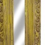 Espejo alargado cuarteron tallado amarillo - Imagen 2
