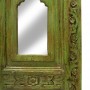 Espejo tallado alargado verde - Imagen 2