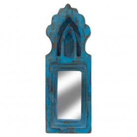 Espejo ermita mini azul