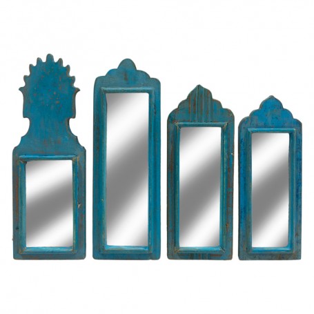 Espejo ermita azul formas