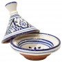 Tajine cerámica árabe azul clásico - Imagen 1