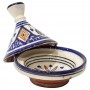 Tajine cerámica árabe policromado clásico - Imagen 1