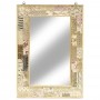 Espejo rectangular crema grande - Imagen 3