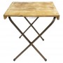 Mesa auxiliar plegable madera - Imagen 1