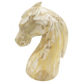 Figura caballo tallada