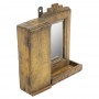 Espejo cajón antiguo vintage - Imagen 3