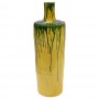 Florero cerámica verde y amarillo - Imagen 1