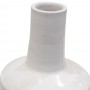 Jarrón de cerámica blanco - Imagen 2
