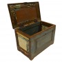 Caja antigua baúl vintage - Imagen 3