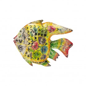 Candelabro pez amarillo colgar