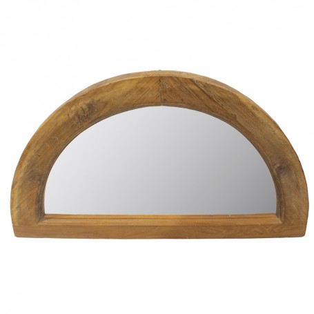 Espejo de madera arco