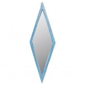 Espejo azul rombo