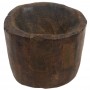 Recipiente antiguo de madera cruda - Imagen 2